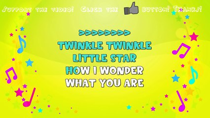 Twinkle Twinkle Little Star Lyrics | Kids Music Video | Baby Learning Songs | Children Songs