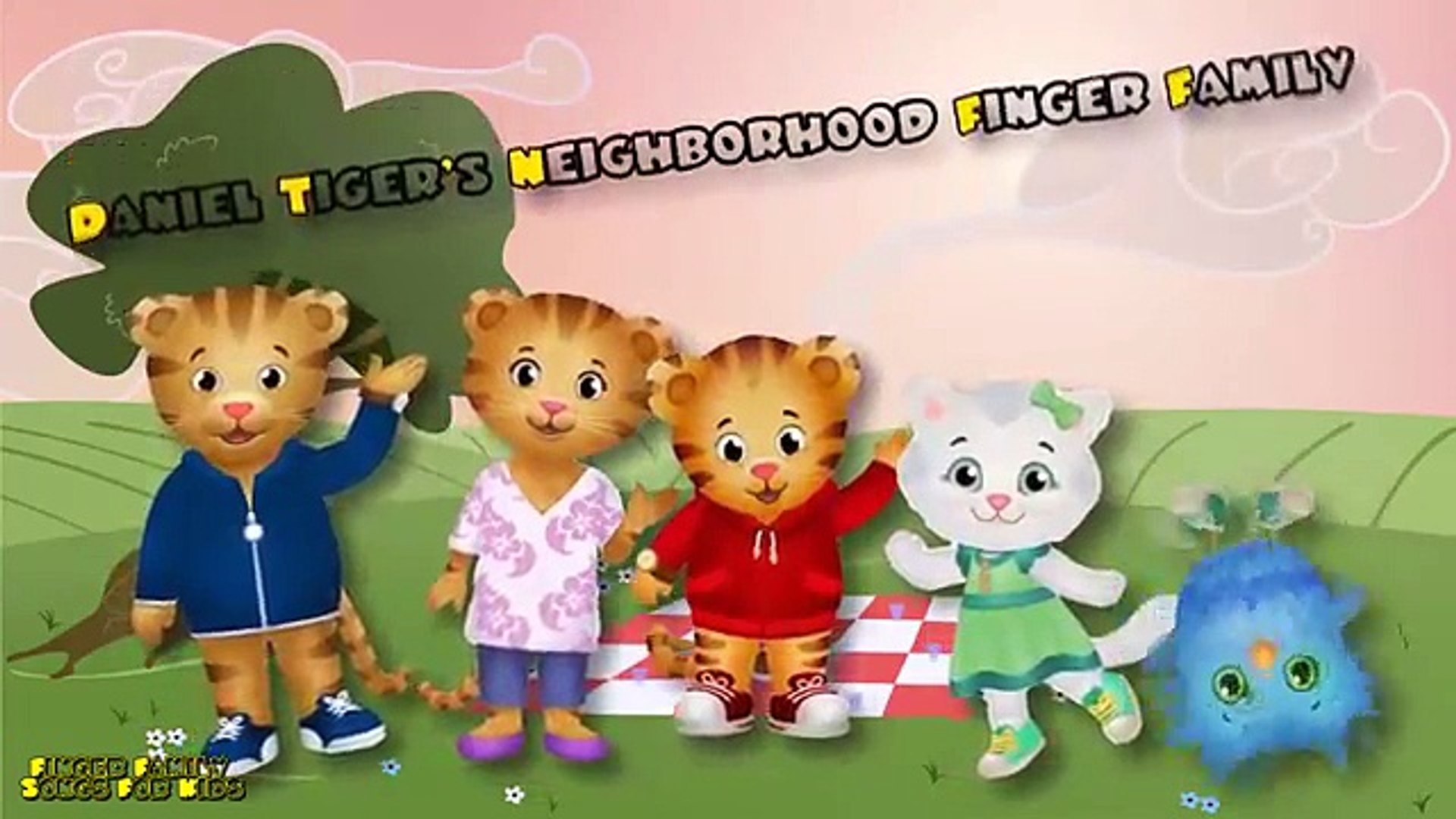 Daniel Tigers Neighborhood Finger Family Finger Family Songs For Kids