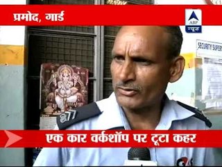Lucknow: SP's Santosh Pandey creates ruckus at a car service station