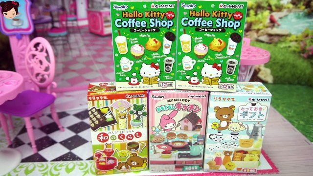 La Cafeteria de la Princesa Tiana y Ariel con Cajitas de Comida Miniatura para Muñecas Rement