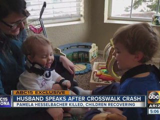 Chandler man speaks out after woman, 2 kids struck in crosswalk
