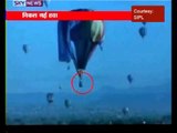 Man falls out of hot air balloon