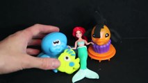 Little Mermaid Ariel Polly Pocket Play Doh Undersea Creations HELP FIND FLOUNDER