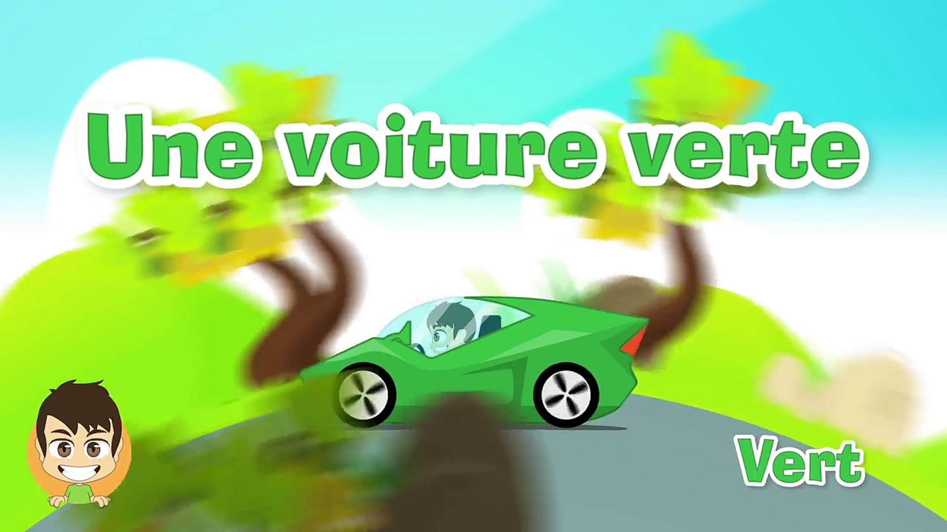 ⁣Learn Colors with Cars in French for Kids - تعليم ألوان السيارات باللغة الفرنسية للاطفال
