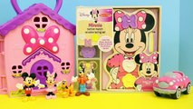 Minnie Mouse Button Match Set Toy Review with The Minnie Mouse House Play Set by ToysReviewToys