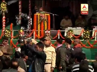 GJMM supporters demand Gorkhaland during CM Mamata's meeting in Darjeeling