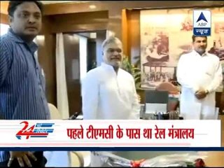 CP Joshi takes over as Railway Minister