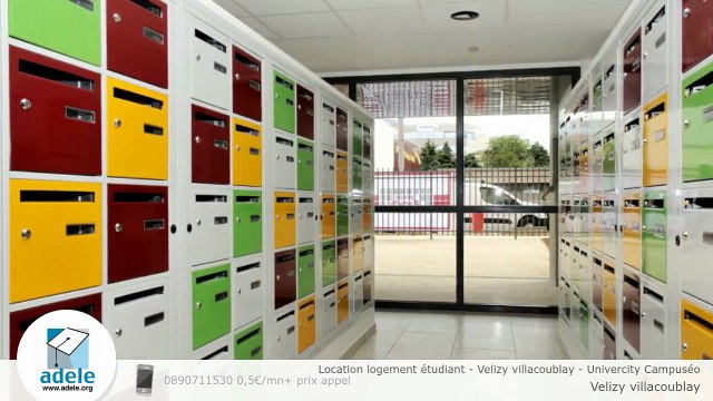 Location logement étudiant - Velizy villacoublay - Univercity Campuséo
