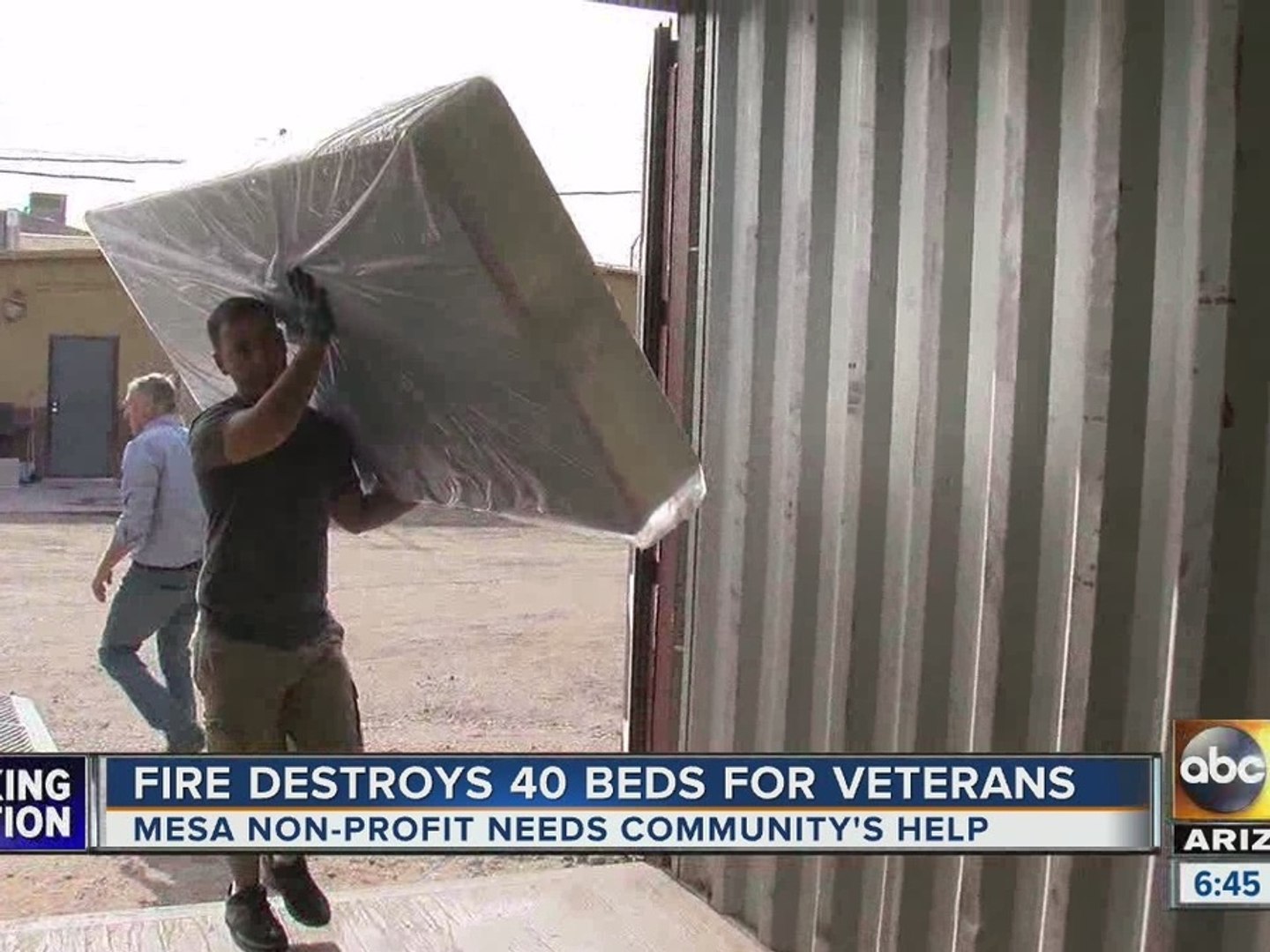⁣Fire devastate non-profit serving veterans in Mesa
