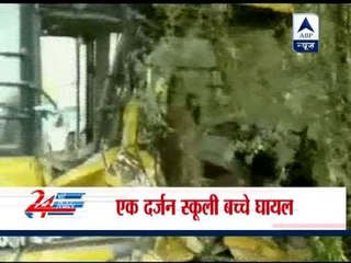 Four killed, 12 students injured in Jind road mishap
