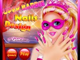 Super Barbie Nails Design - Best Game for Little Girls