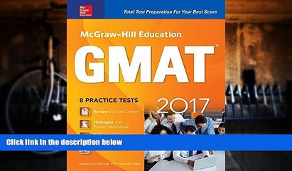 Pre Order McGraw-Hill Education GMAT 2017 (Mcgraw Hill Education Gmat Premium) Sandra Luna McCune