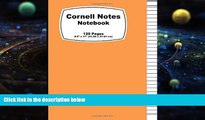 Download Cornell Notes Cornell Notes Notebook: Orange Cover, Note Taking Notebook, For Students,
