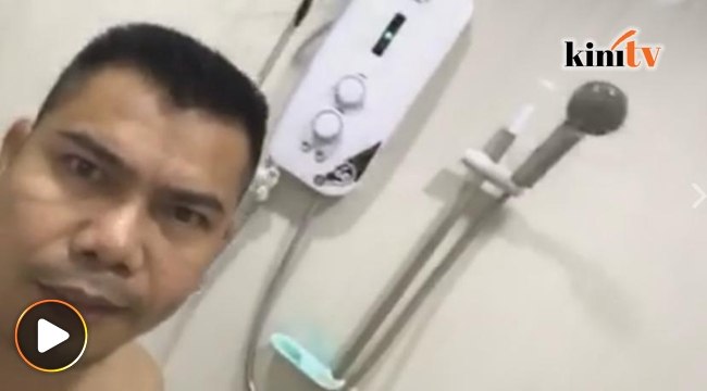 Nak mandi air pun tak ada, kata Jamal dalam video