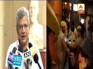CPM leader  Sitaram Yeachury alleges TMC leaders hobnob with Saradha chief Sudipta Sen