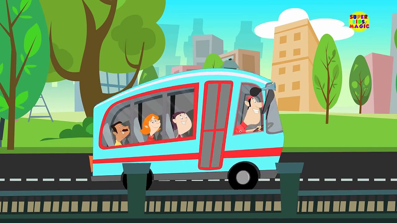 Wheels On The Bus | Popular Nursery Rhymes Collection for Children