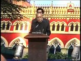 Mamata with President Pranab 'da' at a function in Calcutta high court