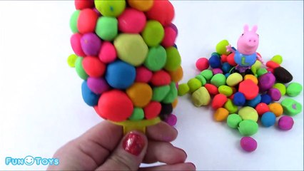 Play Doh Dippin Dots Surprise Peppa Pig Hello Kitty Transformers OPENING SURPRISE TOYS