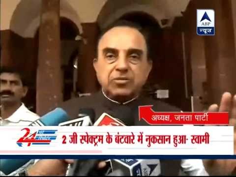 Subramanian Swamy on Ex-CAG official RP Singh claims over 2G report