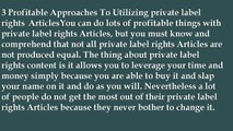 Private Label Rights Article Source For Business Tonbridge, United Kingdom