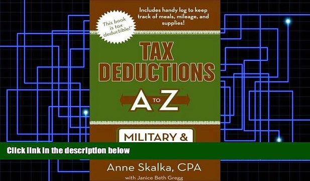 Price Tax Deductions A to Z for Military and Reservists (Tax Deductions A to Z series) Anne Skalka