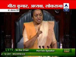 People did not sacrifice lives for this, says upset Speaker Meira Kumar