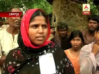 First phase of Panchayat polls:Tension in Keshpur due to allegedly faction clash of TMC