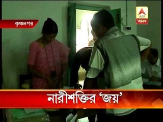 All-women polling team at 10 booths of Krishnanagar in Nadia