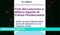 Best Price Test concorso allievo agente Polizia Penitenziaria (Italian Edition) A. Alfieri On Audio