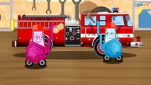 Сamión de bomberos Para Niños - Camiónes infantiles - Caricaturas de carros - Videos para niños