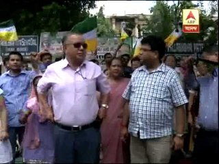 gjm agitation in new delhi vis 0308