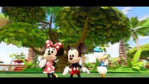 Mickey Mouse Minnie Mouse and Donald Duck have fun together with Dinosaurs   Nursery Rhymes for kids