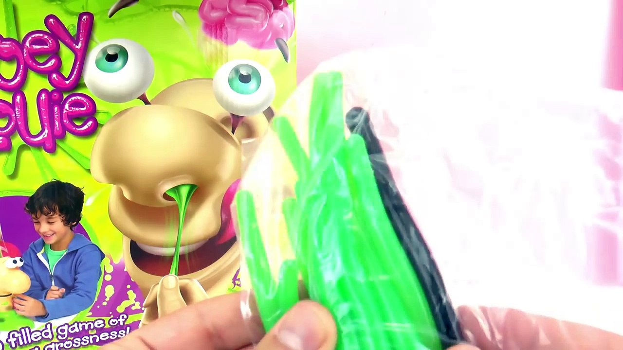 GOOEY LOUIE - DAS POPEL-SPIEL! Ekligen Schleim Glibber aus der Nase ziehen! Kaan darf popeln