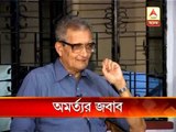 Amartya  Sen Hits back  Chandan Mitra