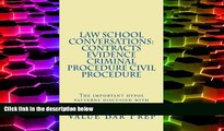 PDF Value Bar Prep Law School Conversations: Contracts Evidence Criminal Procedure Civil