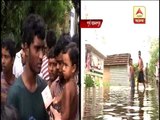 People of Nayabad forced to remain in house due to water logged situation