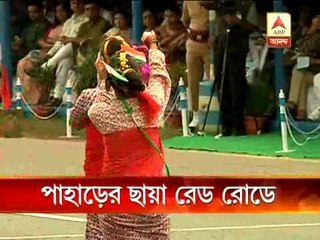 Gorkha-Lepcha rivalry in the hills reflected on red road ceremony.