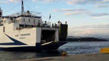 Στο λιμάνι της Κέρκυρας το Αγία Θεοδώρα - HD 1080p
