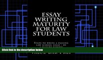 Best Price Essay Writing Maturity For Law Students: Steps to write a passing law school essay - by