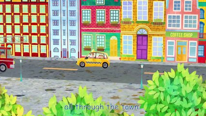 Wheels on the Bus and Vehicles | Nursery Rhymes & Kids Songs - ABCkidTV