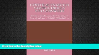 Price Contracts Multi Choice Drills and Answers: Drills and Answers For Contracts Law Students -