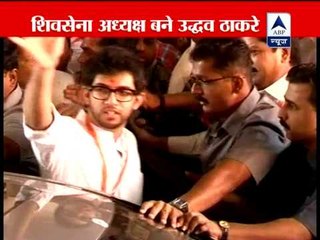 Uddhav Thackeray takes charge as Shiv Sena president