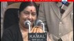 Sushilkumar Shinde's 'Hindu terror' remarks an insult to BJP: Sushma Swaraj
