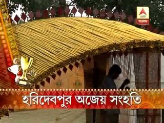 Superstar-Megastar pujo: Haridevpur Ajeyo Sanhati