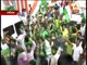 TMC's celebration at Burdwan after the party won in Municipal polls