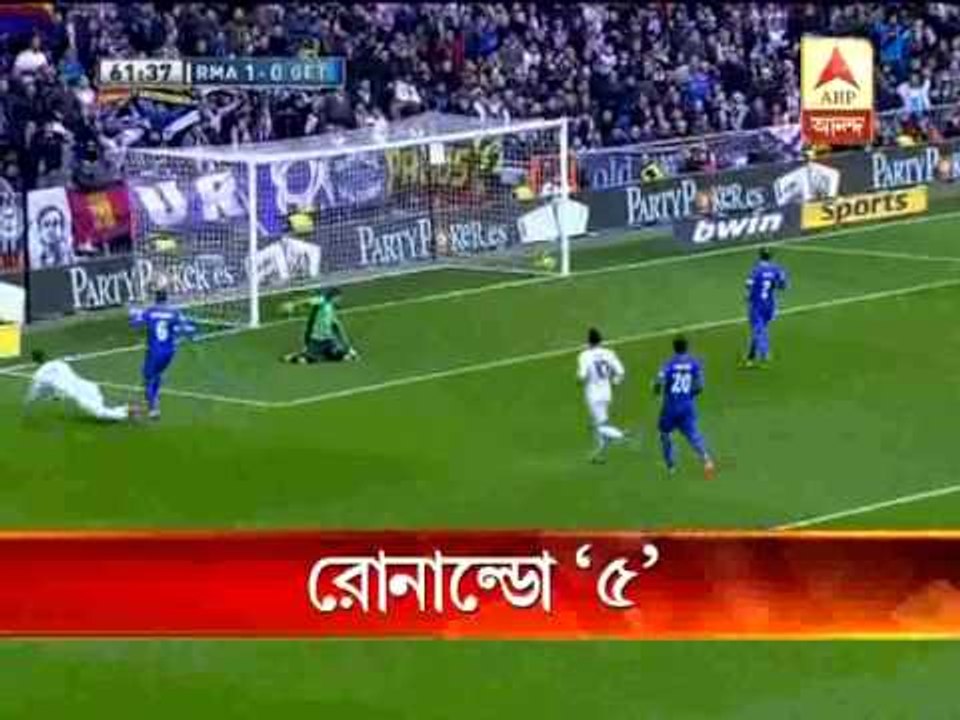 Ronaldo scored double as Real Madrid beat Getafe