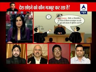 ABP News Debate: Who is pressurising Kamal Haasan to move to a different country?