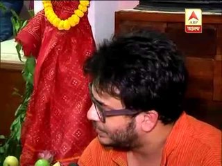 Lakshmi pujo of star couple Rahul and Priyanka