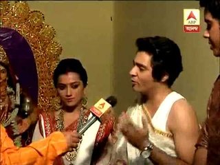 Lakshmi Puja at Mahanayak UttamKumar's residence.