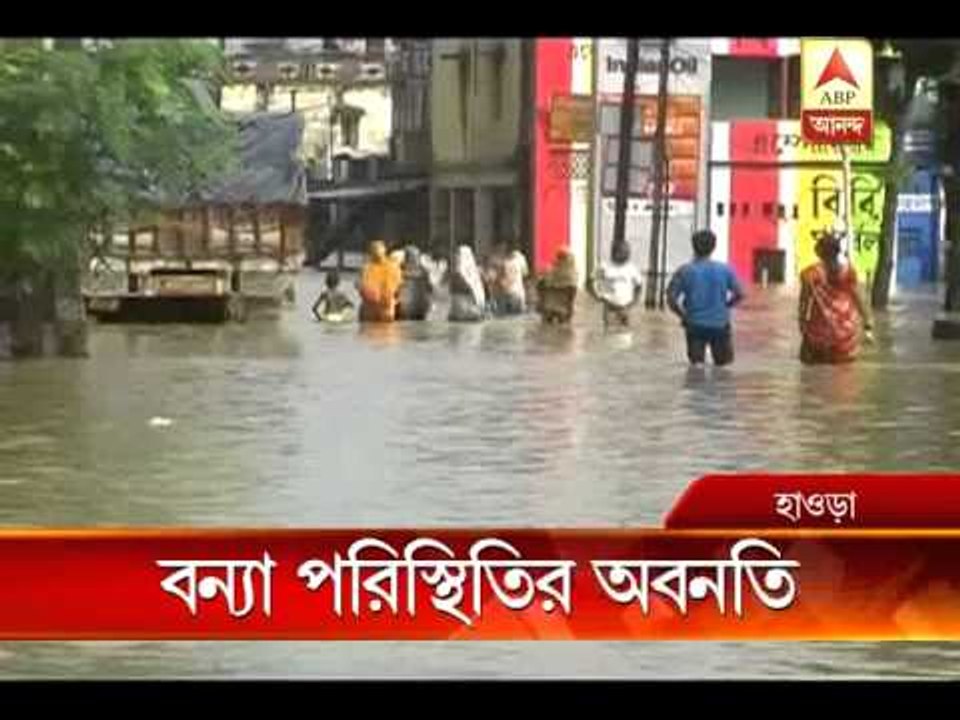 Flood situation worsens in several areas of East Midnapure, Howrah, hoogly.
